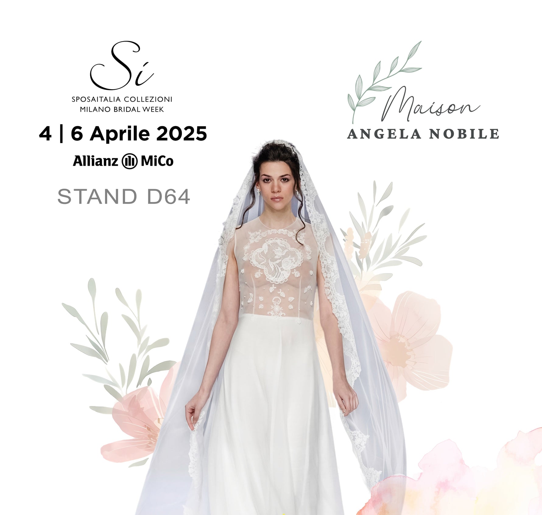 Maison Angela Nobile porta il Lusso Siciliano a SìSposa Italia 2025