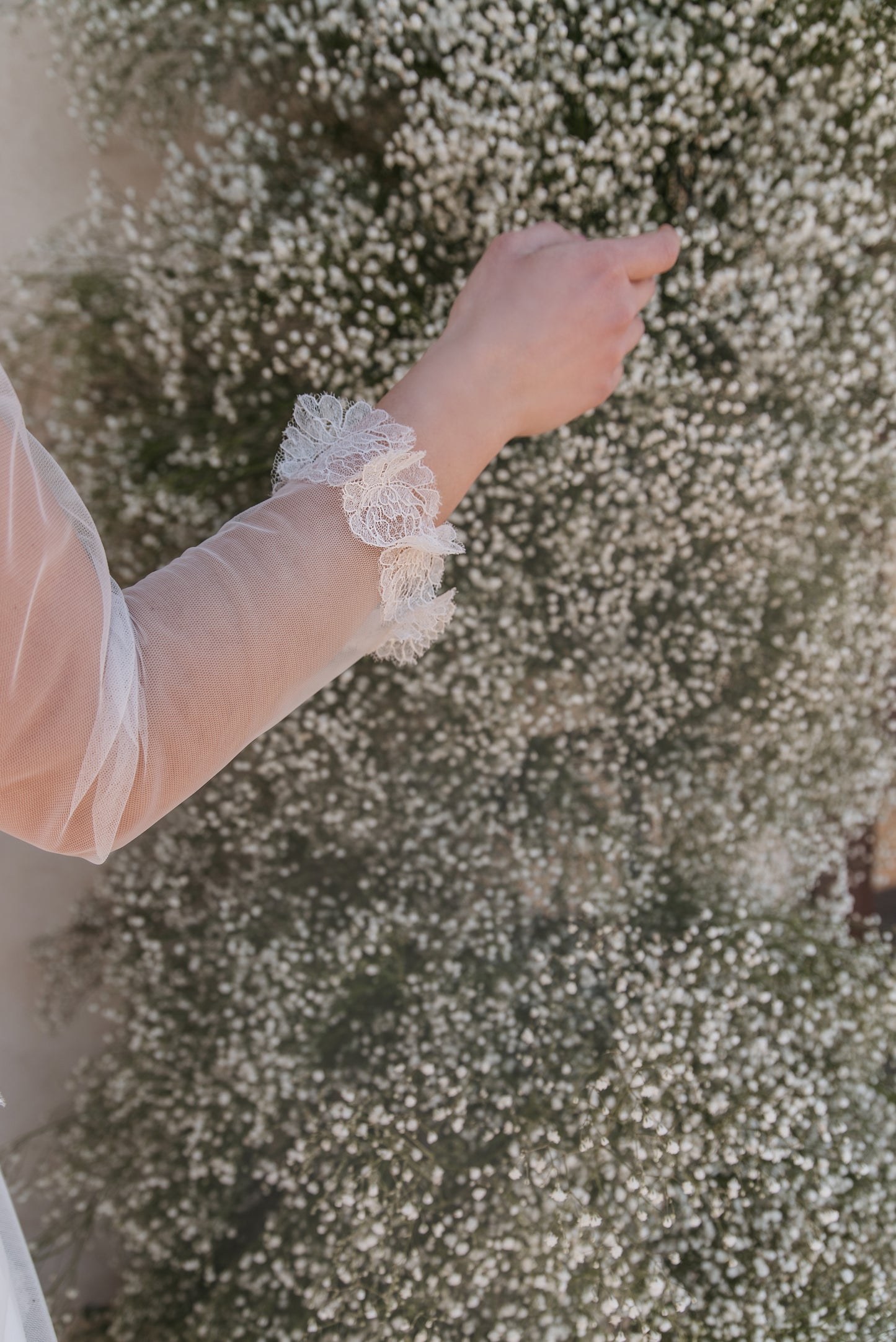 Primula in Flore - Abito da Sposa realizzato a mano