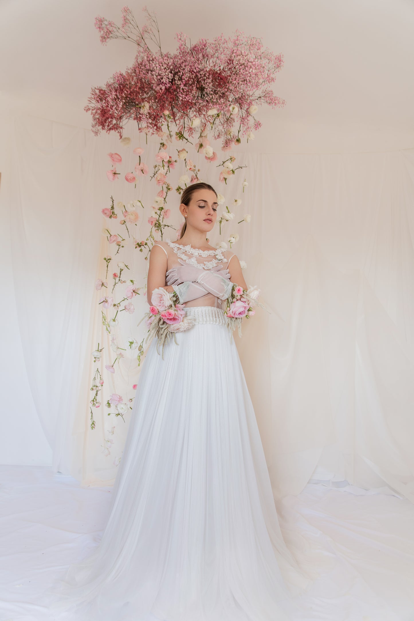 Gardenia in Flore - Abito da Sposa realizzato a mano