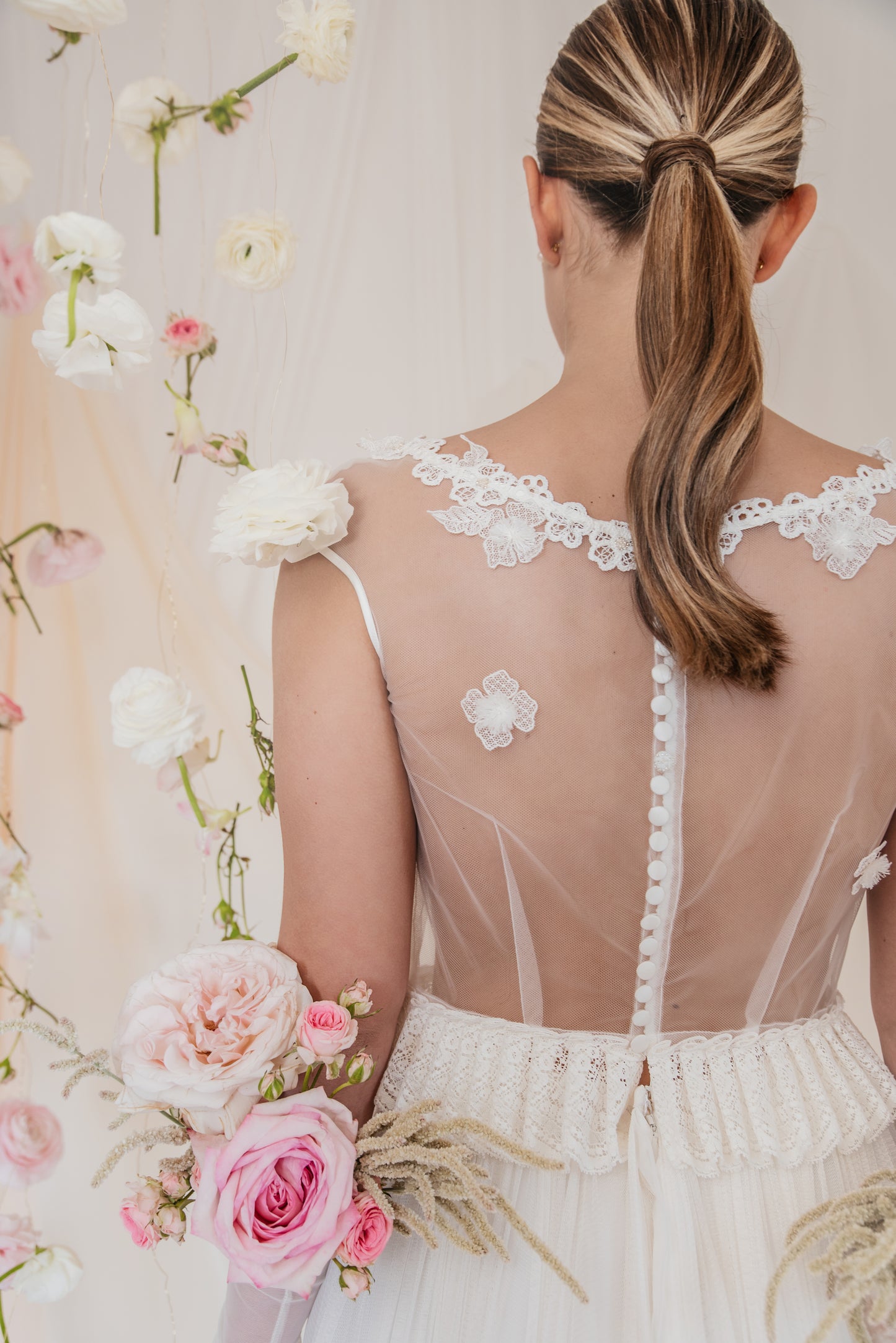 Gardenia in Flore - Abito da Sposa realizzato a mano