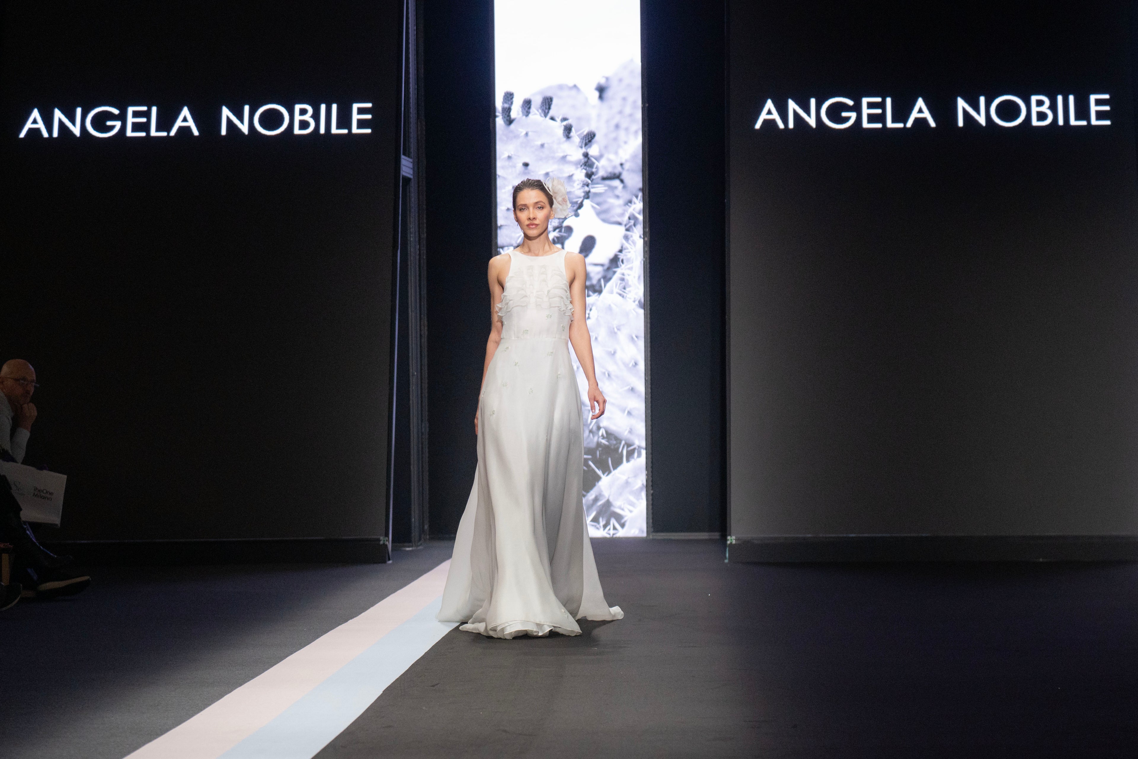 angela nobile sfilata abiti sposa italia